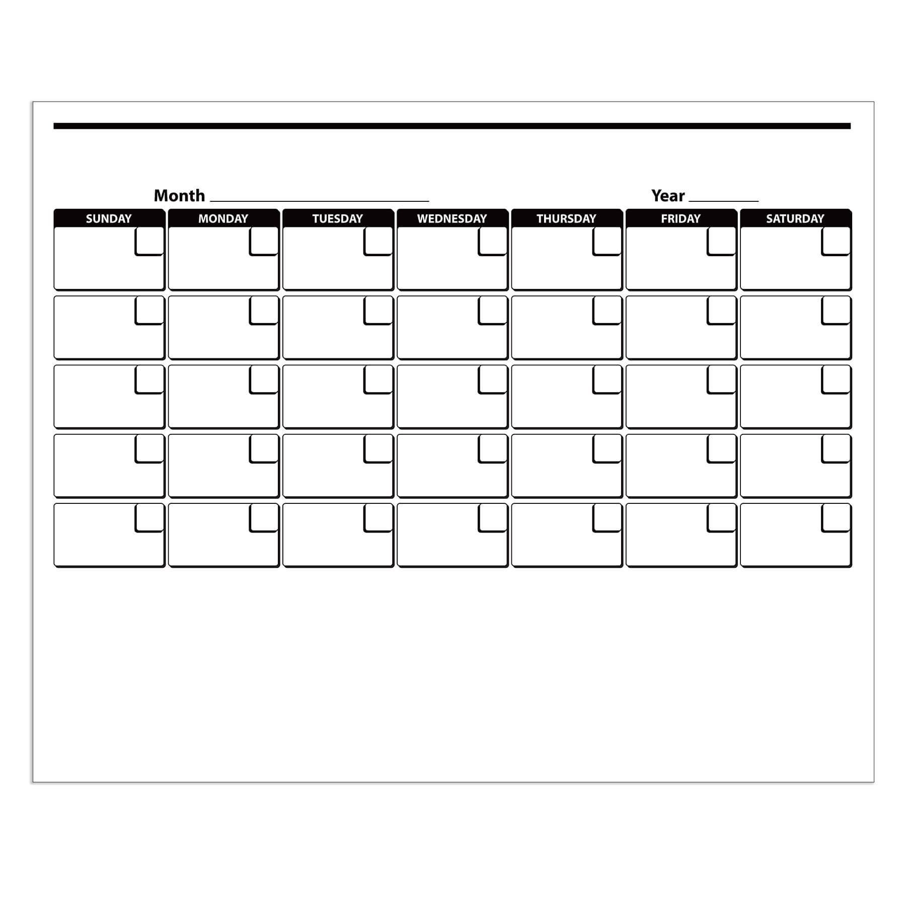 Monthly Calendar